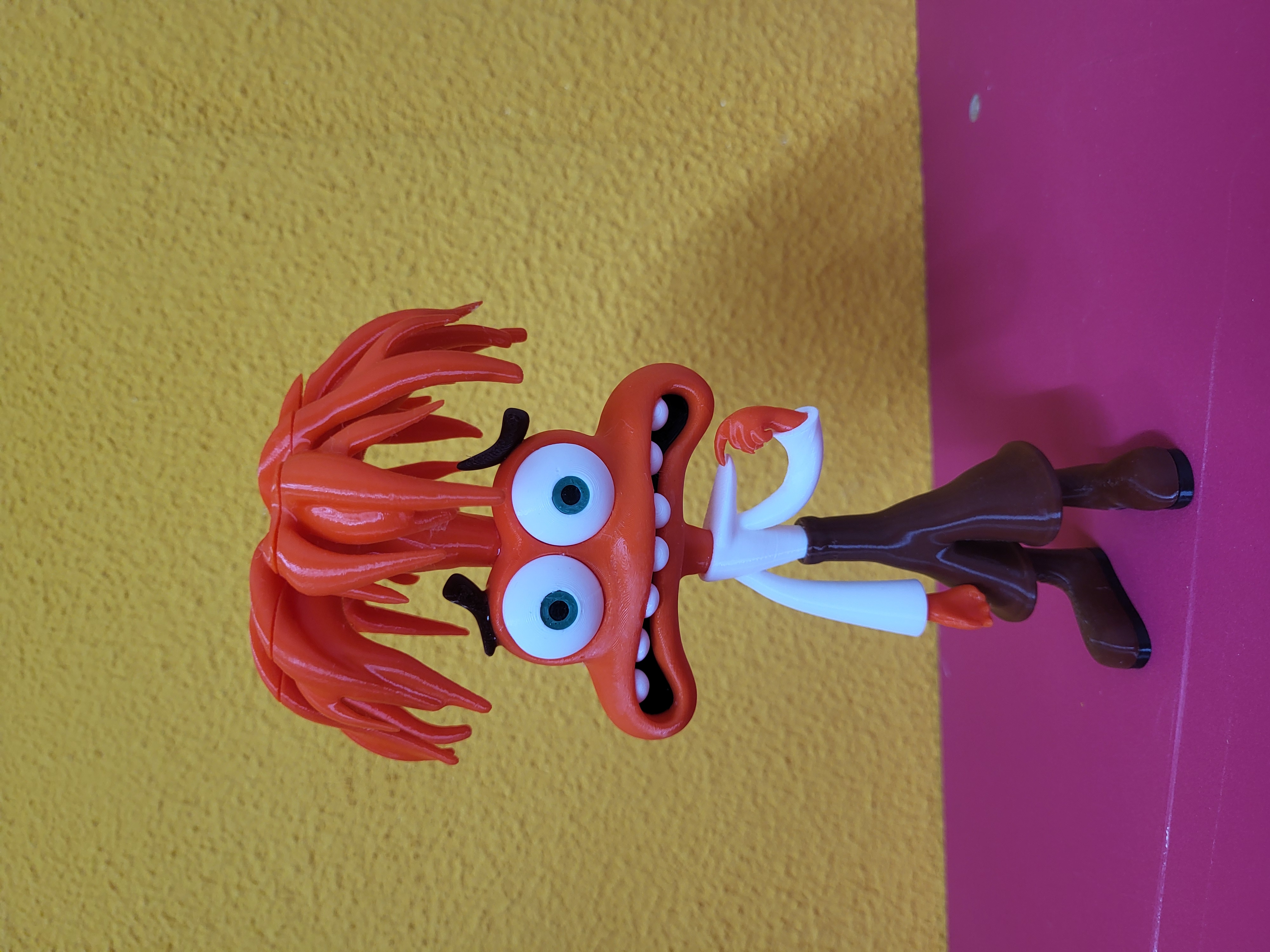 Divertidamente - Ansiedade - Laranja (PLA)