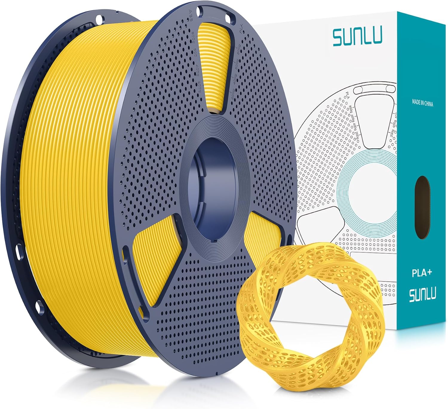 SUNLU High Speed PLA+  Amarelo