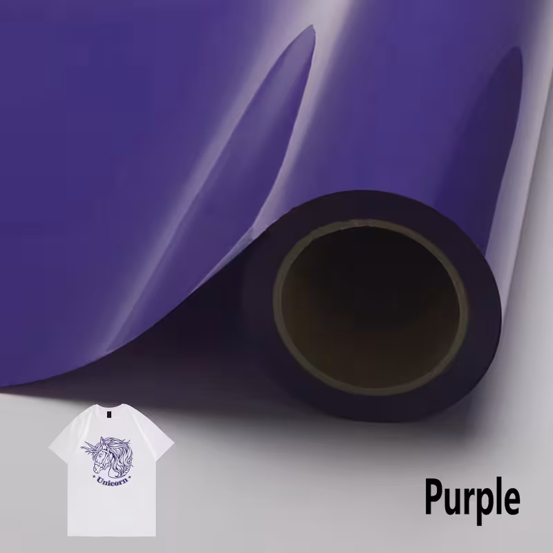 Vinil de Transferência Térmica para Camiseta Azul Royal